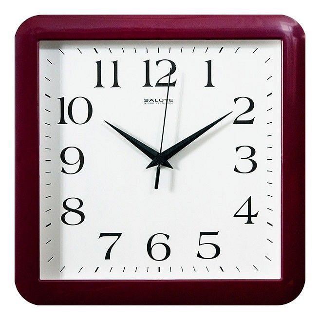  Салют Настенные часы (29.5x4x29.5 см) П-А1.3-010