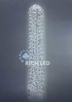  Rich LED Дреды белые соединяемые, 1.5 м, БЕЛЫЙ
