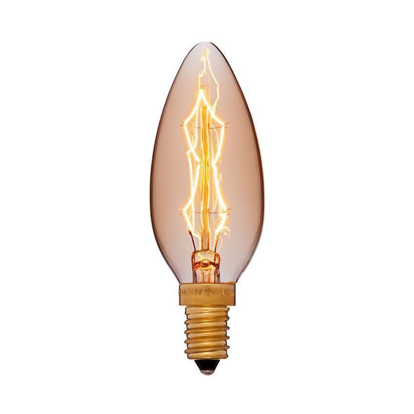  Sun Lumen Лампа светодиодная филаментная E14 4W золотая 056-823