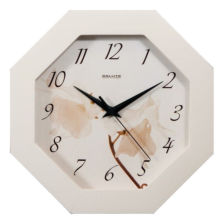  Салют Настенные часы (31.2x4.5x31.2 см) ДС-ВВ7-443