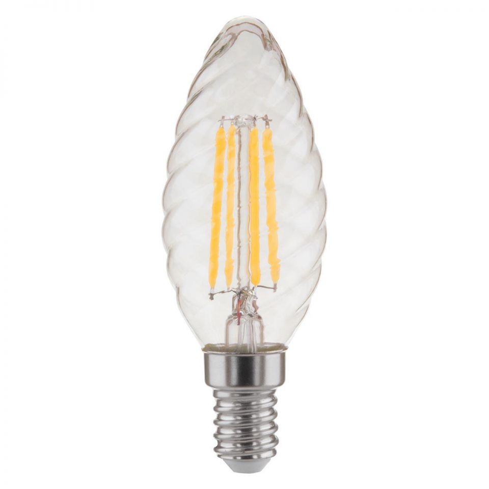  Elektrostandard Лампа светодиодная филаментная E14 7W 3300K прозрачная 4690389125270