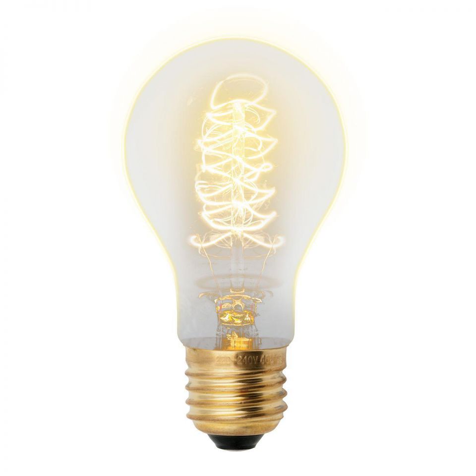 Лампа декоративная Uniel IL-V-A60-40/GOLDEN/E27 CW01