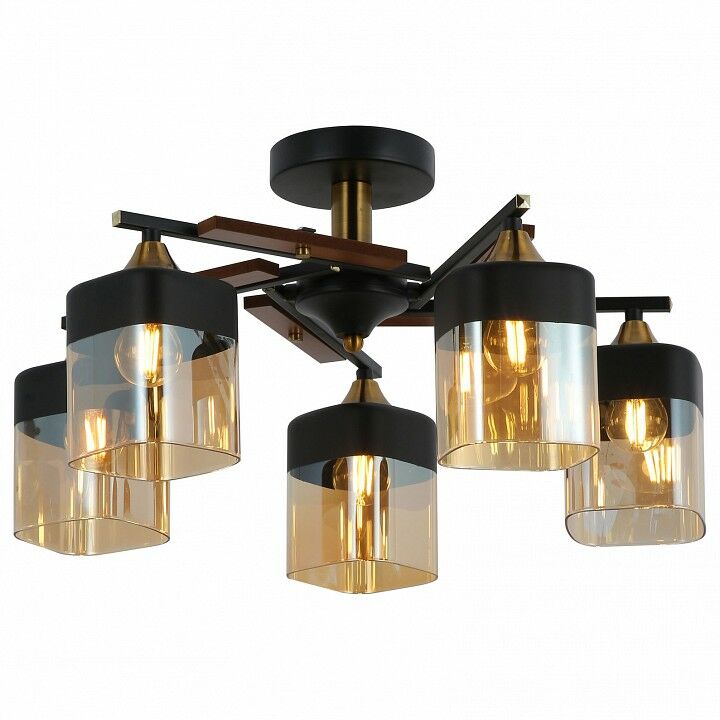 Люстра на штанге Freya Glitz FR5154PL-05B