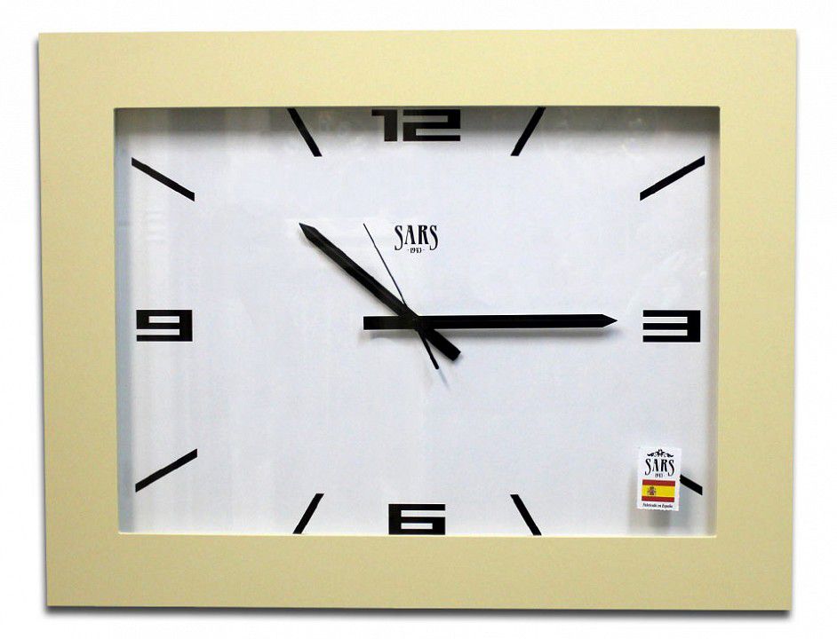  SARS Настенные часы (65x45 см) 0196a 0196a Ivory
