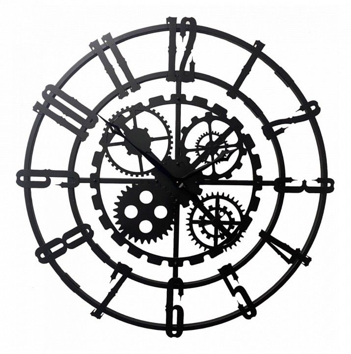  Династия Настенные часы (120x6 см) Большой Скелетон 07-025