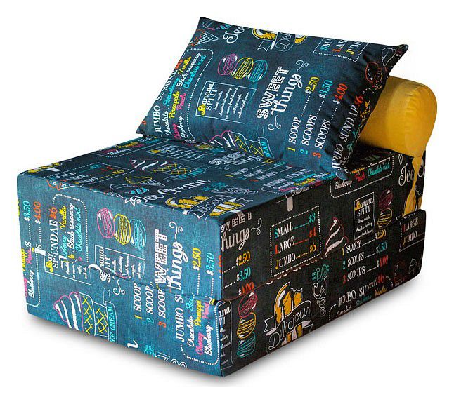  Dreambag Кресло-кровать PuzzleBag Ice Cream L