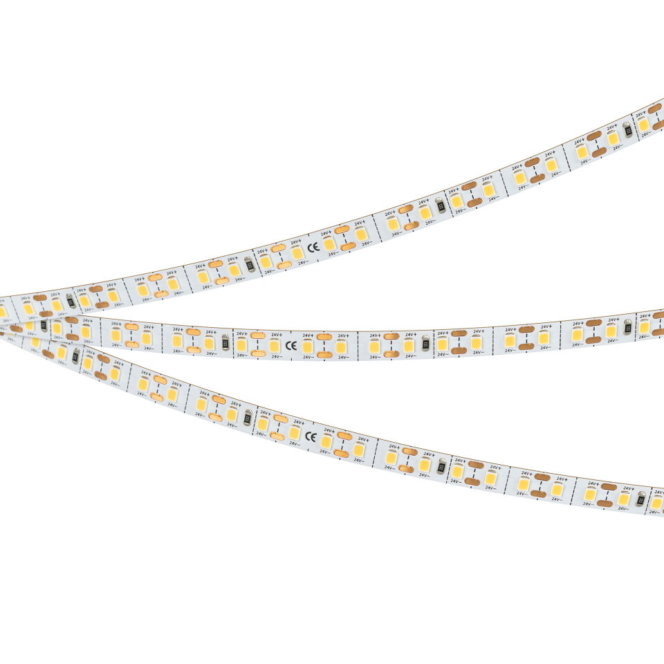 Лента FC-A120-8mm 24V Warm2400-CX1 (10 W/m, IP20, 5m) ( Arlight , резка 1 светодиод)