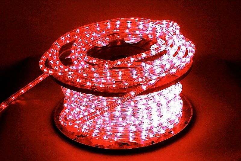 Шнур световой Sneha 11-2W-100M-220V-LED-U RD