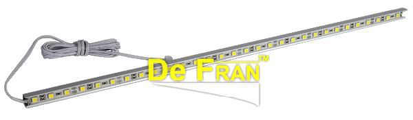 Светильник De Fran DLED-24 SMD Подсветка светодиодная "Угловая" 30 SMD, 6500К свет алюминий 30*SMD 6 вт