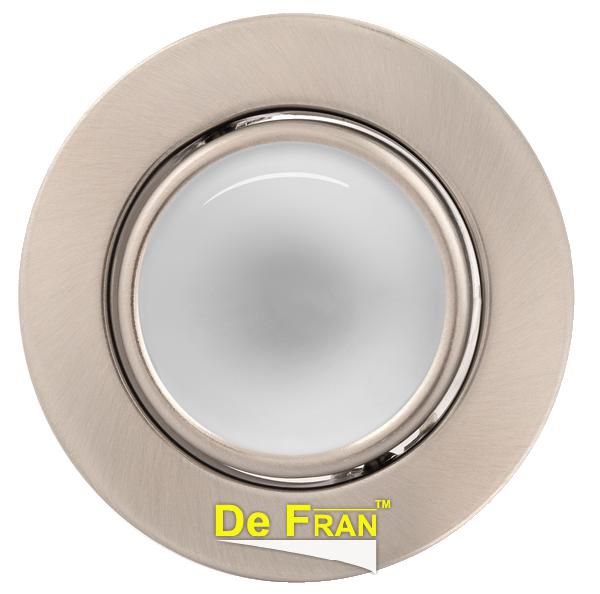 Точечный светильник De Fran FT 9230-50 SCH Светильник "Поворотный в центре" сатин-хром Е14 1 x 60 вт