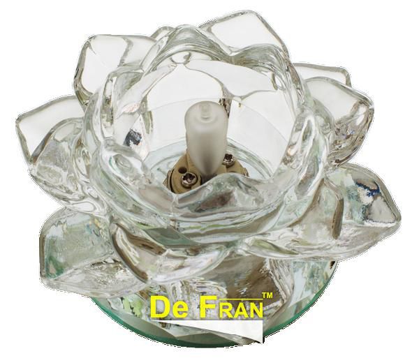 Точечный светильник De Fran FT 9280 CL зеркальный + прозрачный G9 1 x 40 вт