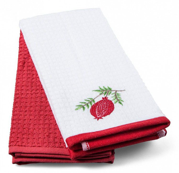  TAC Набор из 2 полотенец для кухни Pomegranate