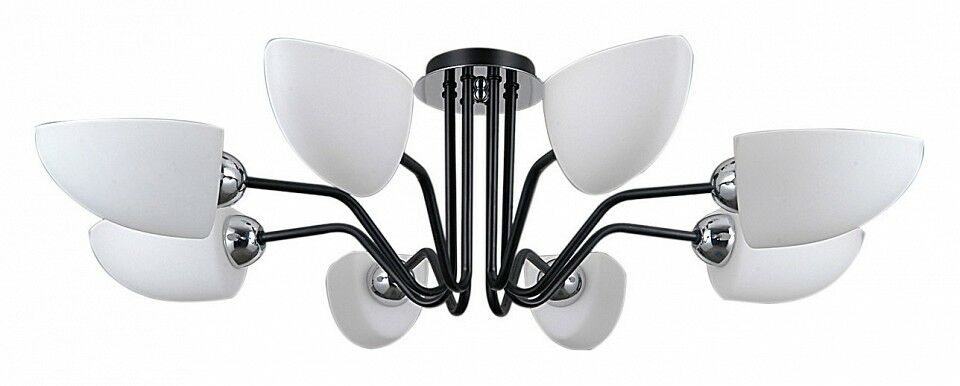 Люстра на штанге Illumico IL0448-8CSQ-79 BK