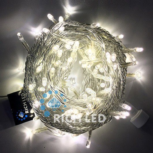  Rich LED Гирлянды Нить [10 м] RL-S10CF-220V-W/WW