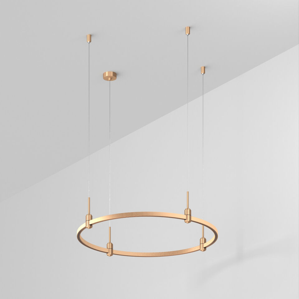 Трек ART-APRIORI-ROUND-HANG-R800 (GD) ( Arlight , IP20 Металл, 3 года)