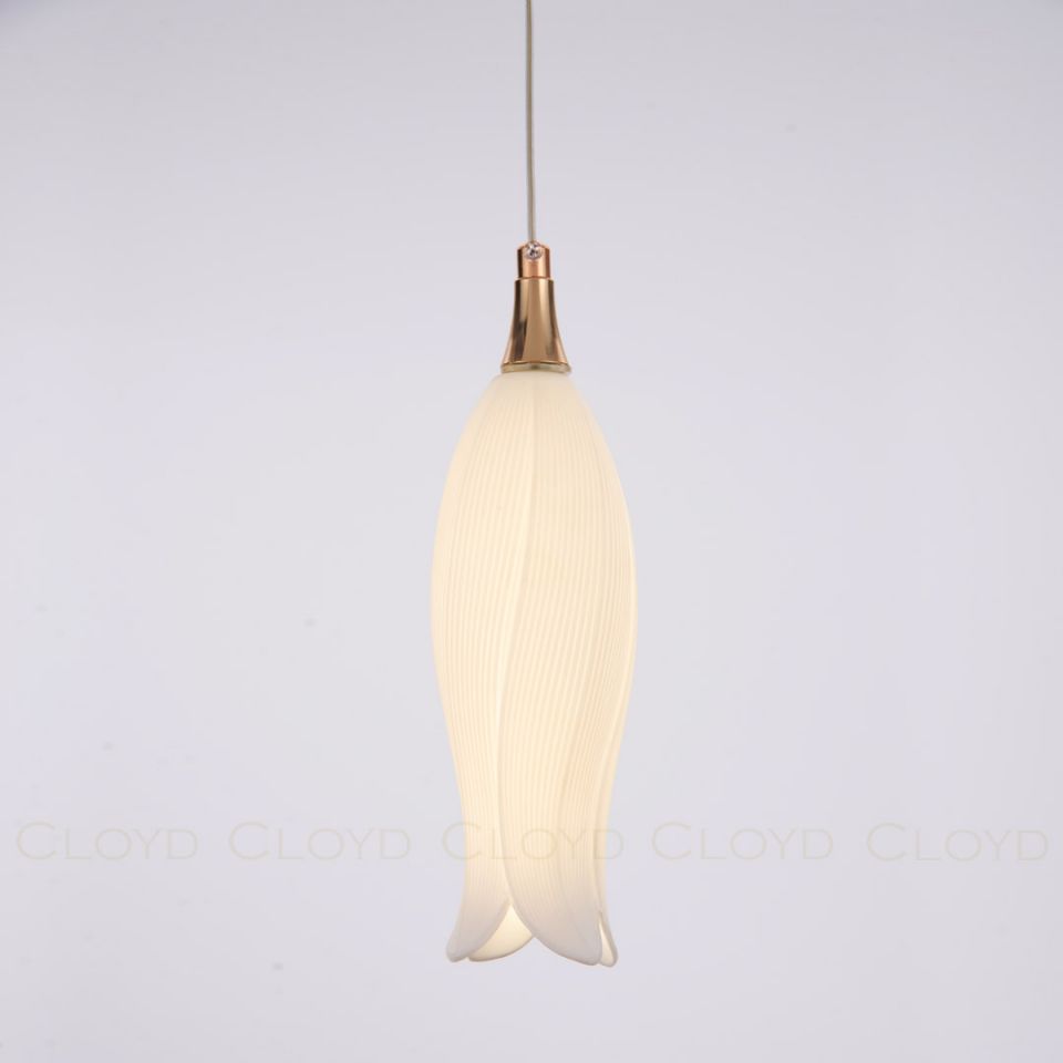 Подвесной светильник Cloyd ARGANA P1 / белый/золото (арт.10954)