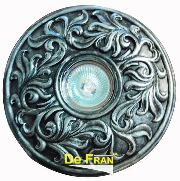 Точечный светильник De Fran FT 420 s гипс гипс серебро MR16 1 x 50 вт