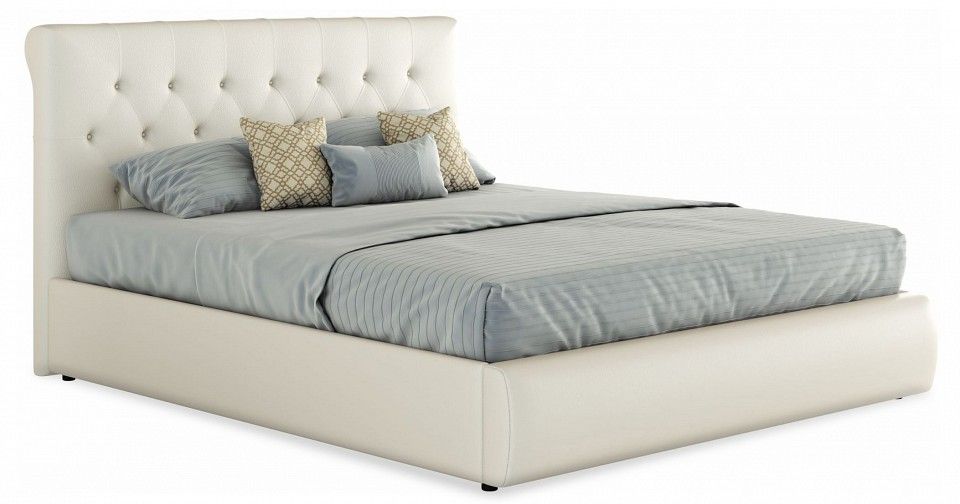  Наша мебель Кровать полутораспальная Амели с матрасом Promo B Cocos 2000x1400