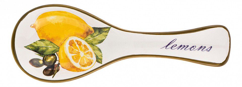  АРТИ-М Подставка под столовые приборы (25x9x2.5 см) Лемон три 358-1575