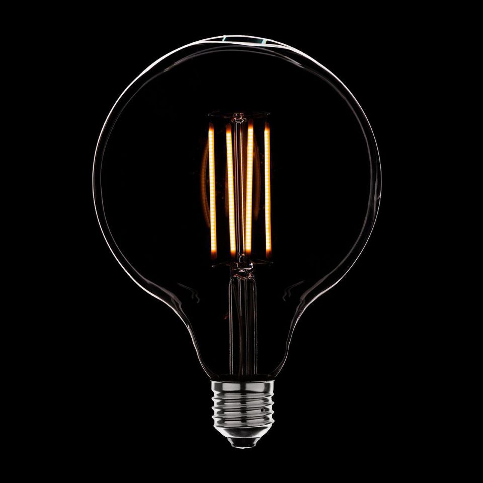  Sun Lumen Лампа светодиодная диммируемая E27 4W прозрачная 056-786