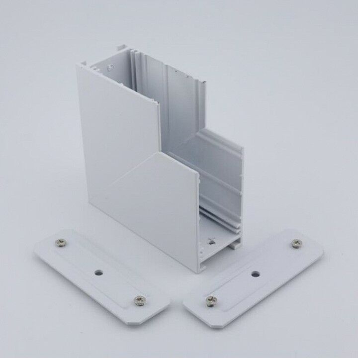 Соединитель угловой L-образный для треков накладных Aployt Magnetic track 220 APL.0282.10.04