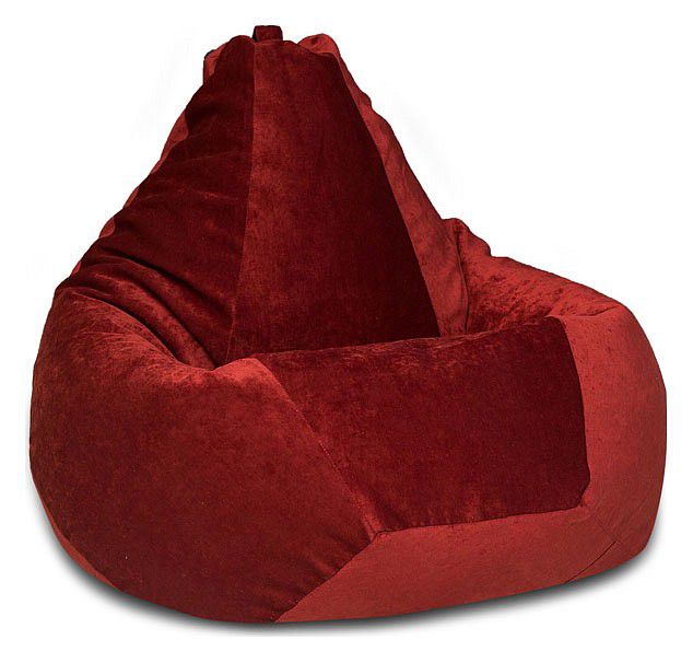  Dreambag Кресло-мешок Бордовый Микровельвет 2XL