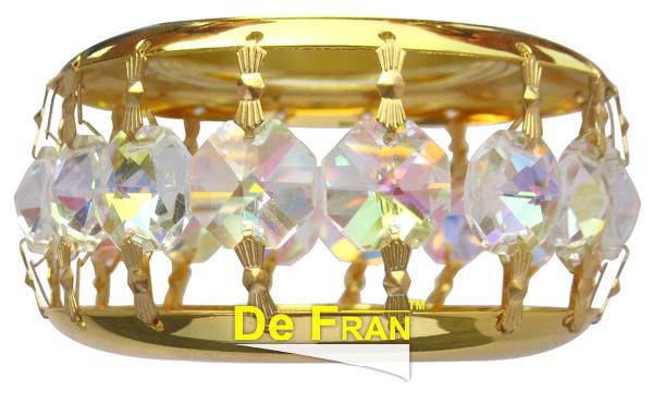 Точечный светильник De Fran FT 9288 G хром + MIX MR16 1 x 50 вт