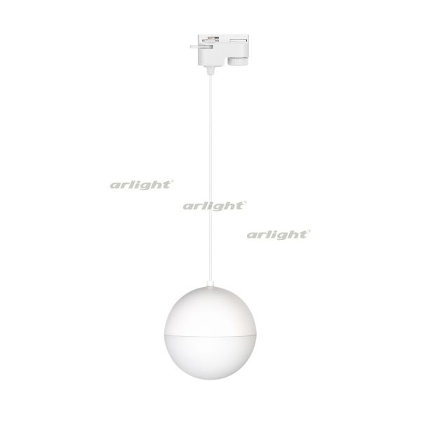 Светильник LGD-EMISFERO-TRACK-HANG-2TR-R150-11W Warm3000 (WH, 170 deg, 230V) ( Arlight , IP20 Металл, 3 года)