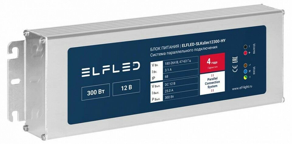 Блок питания ELFLED STD ELFLED-SLKslim12300-HY