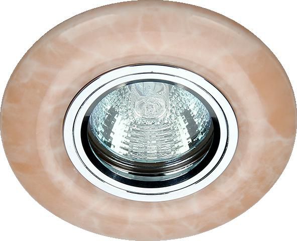 Точечный светильник De Fran FT 836 PI хром + розовый MR16 1 x 50 вт