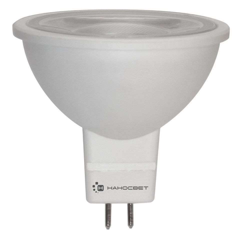  Наносвет Лампа светодиодная GU5.3 8,5W 4000K прозрачная LH-MR16-8.5/GU5.3/840/12V L285