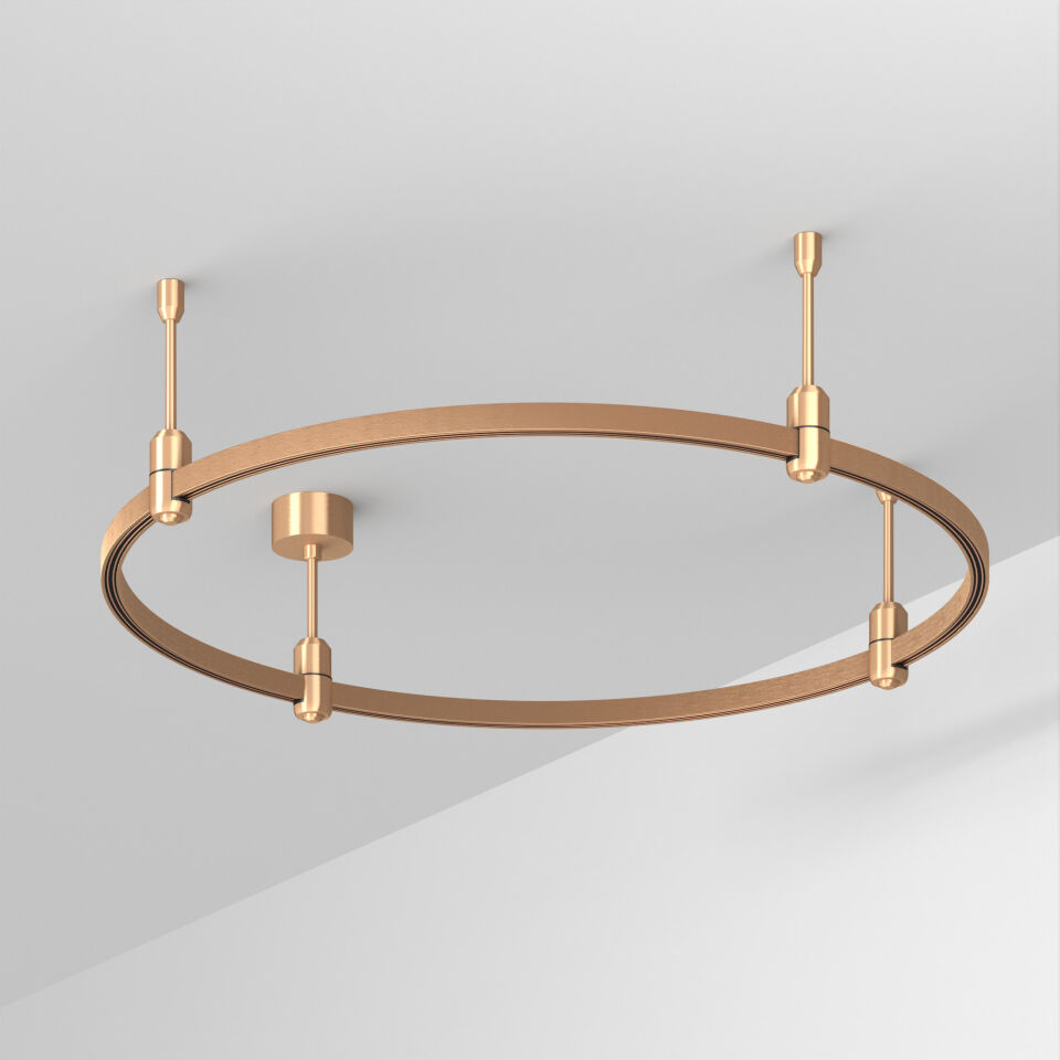 Трек ART-APRIORI-ROUND-ROD-200-R800 (GD) ( Arlight , IP20 Металл, 3 года)
