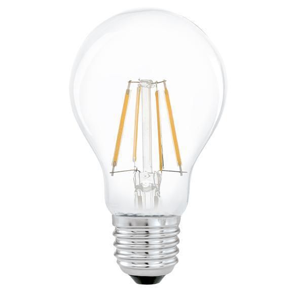  Eglo Лампа светодиодная филаментная E27 4W 2700К прозрачная 11491