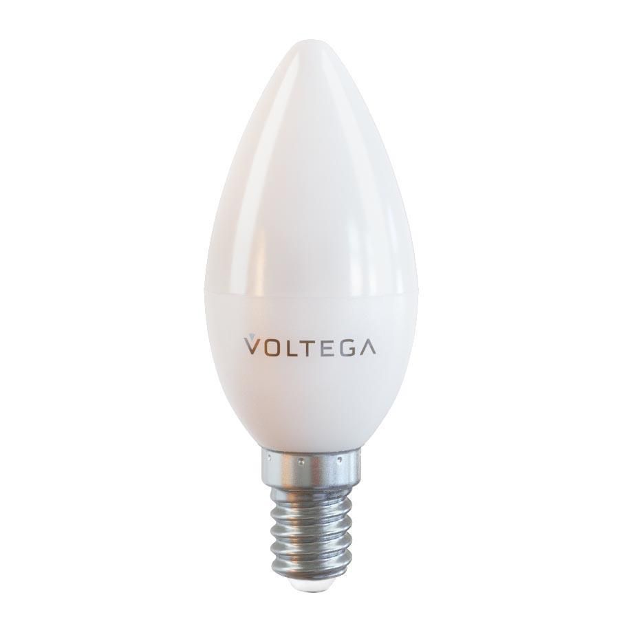  Voltega Лампа светодиодная E14 7W 4000К свеча матовая VG2-C37E14cold7W 7049