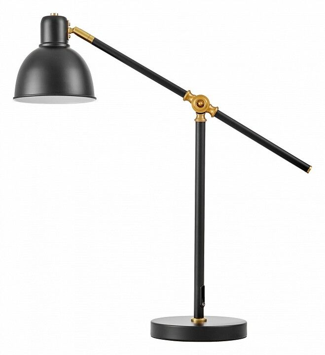 Настольная лампа офисная Lumina Deco ZULA LDT 7736-1 BK+MD