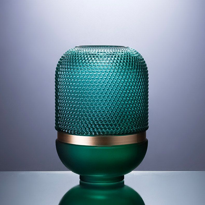 Ваза Cloyd DOTT Vase / выс. 21 см - зелен. стекло (арт.50032)