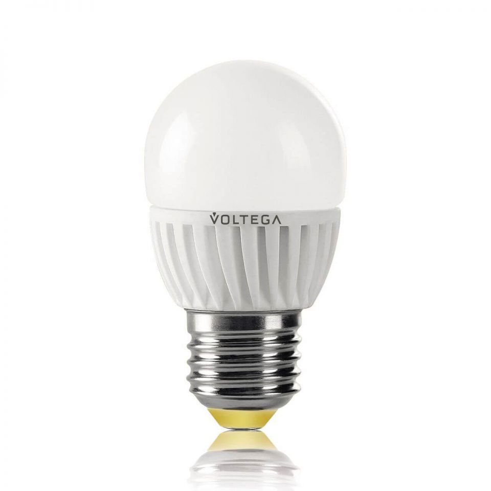  Voltega Лампа светодиодная E27 6W 2800К шар матовый VG1-G2E27warm6W-C 5723
