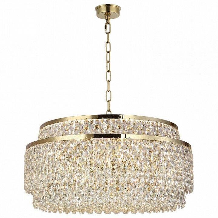 Подвесная люстра Newport TIFFANY 8530/80 C gold polished