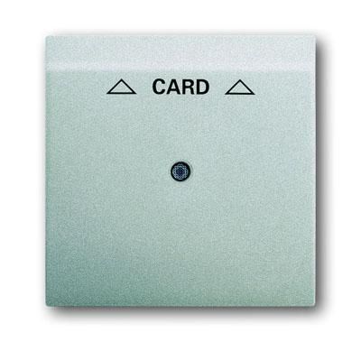 Лицевая панель ABB Impuls выключателя карточного серебристо-алюминиевый 2CKA001753A0080