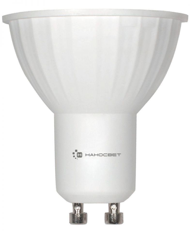 Наносвет Лампа светодиодная GU10 6W 2700K матовая LE-MR16A-6/GU10/827 L108