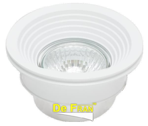 Точечный светильник De Fran FT 301 W неповоротный белый MR16 1 x 50 вт