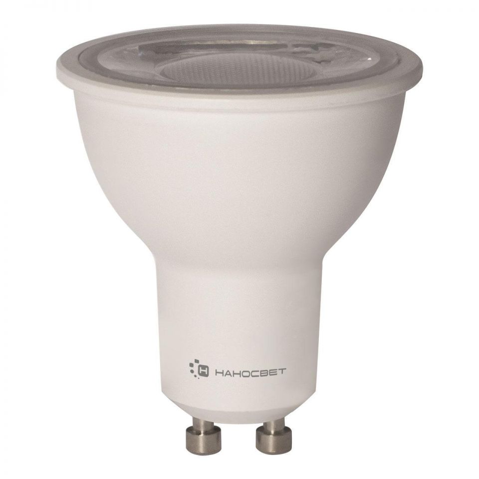  Наносвет Лампа светодиодная GU10 8,5W 4000K прозрачная LH-MR16-8.5/GU10/840/38D L287