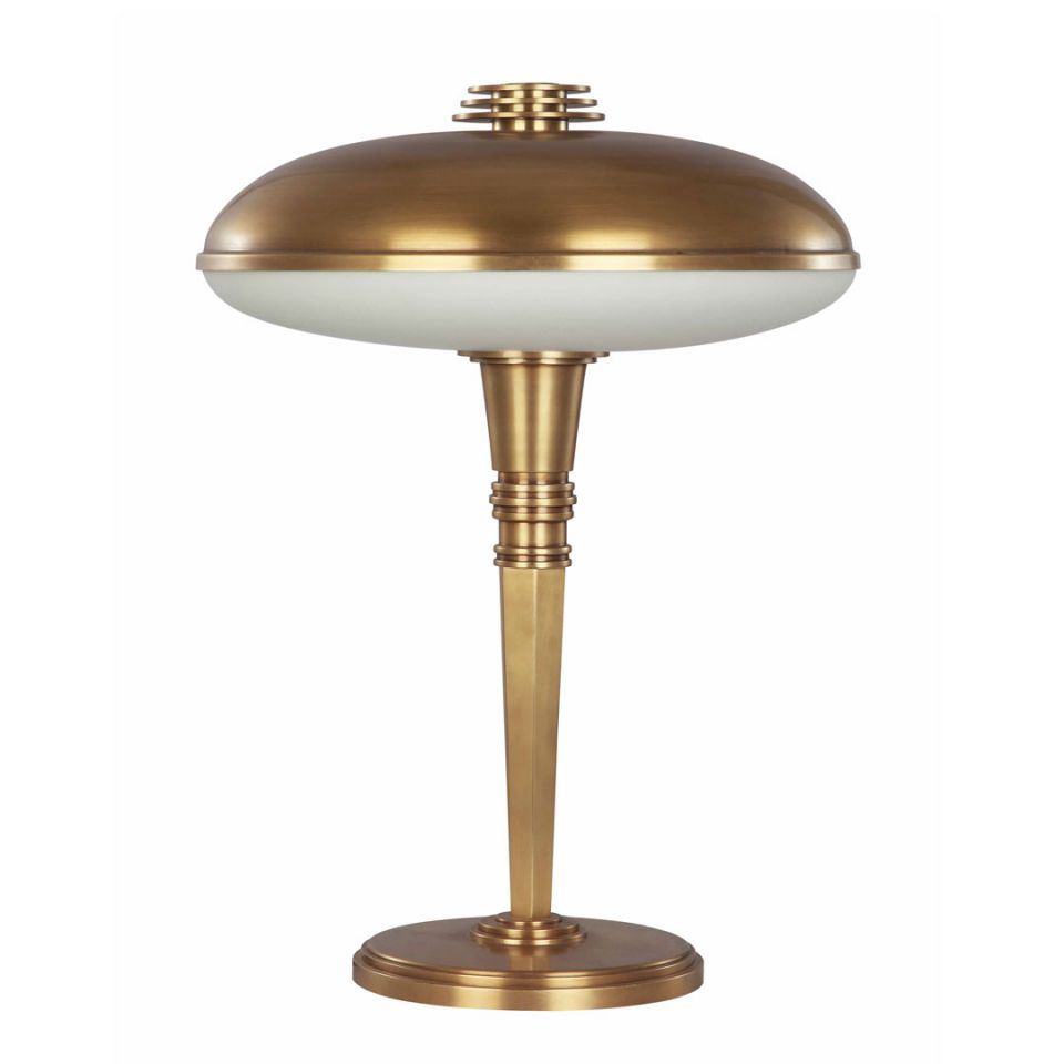 Настольная лампа Cloyd ESCULAP T1 / выс. 56 см - латунь (арт.30019)