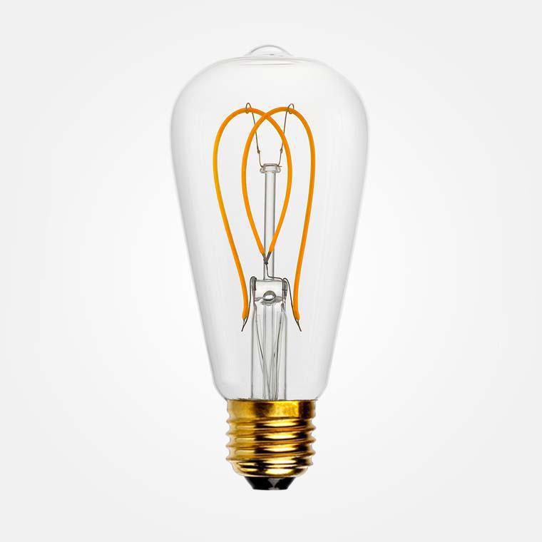  Sun Lumen Лампа светодиодная филаментная E27 5W прозрачная 056-922