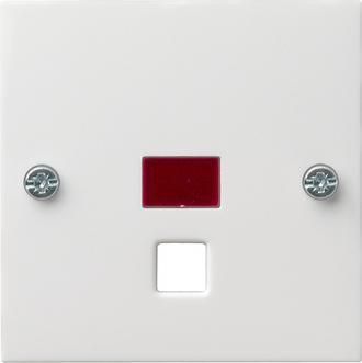 Лицевая панель Gira System 55 выключателя с шнурком чисто-белый глянцевый 063803