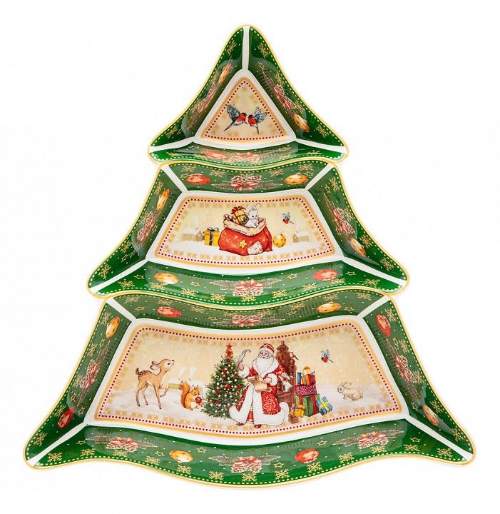  Lefard Менажница (24x3 см) Дед Мороз 85-1750