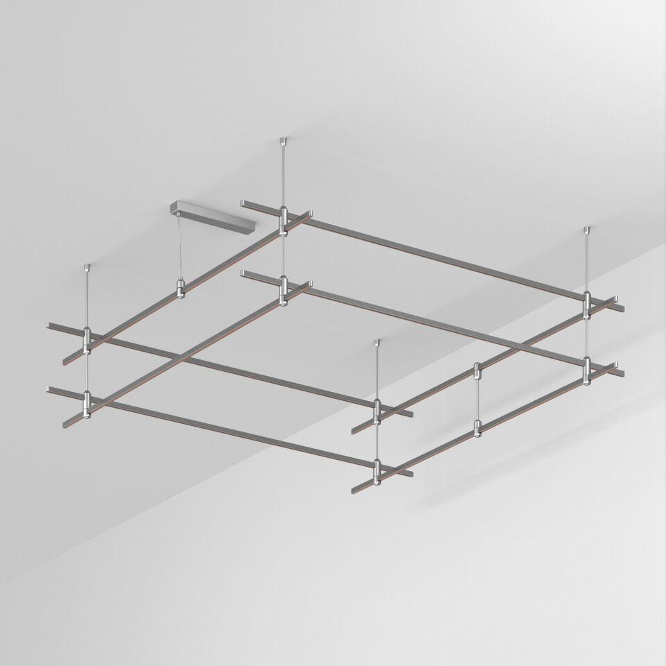 Трек ART-APRIORI-QUADRAT-2-ROD-400-2000x2000 (TN) ( Arlight , IP20 Металл, 3 года)