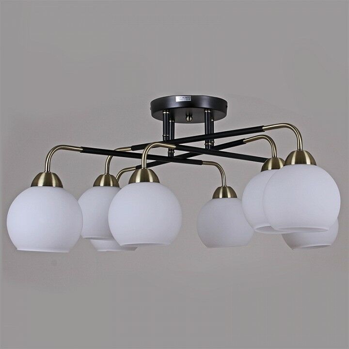 Потолочная люстра Illumico IL0252-8CSQ-79 BK AB