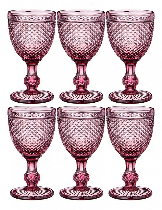  Lefard Набор из 6 бокалов для вина Гранат 781-157