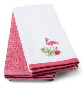  TAC Набор из 2 полотенец для кухни Flamingo